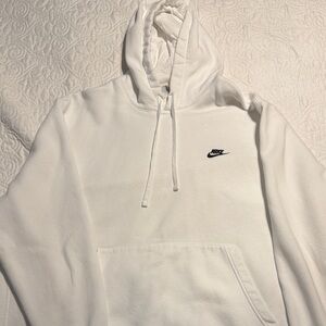 Nike Men's Classic White Hoodie